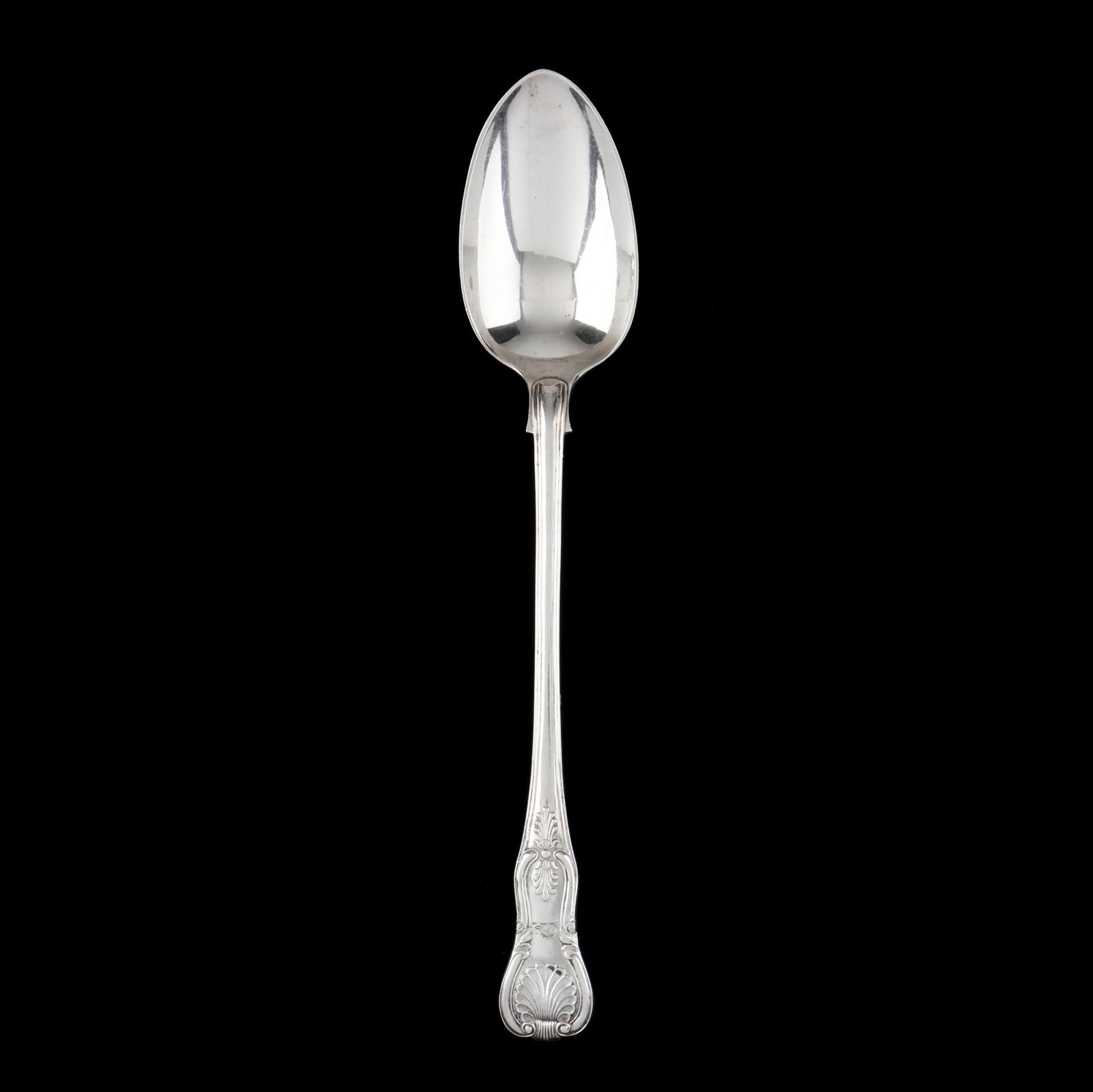 Victorian Irish Silver Stuffing Spoon, Mark of John Smyth (1 of 3)