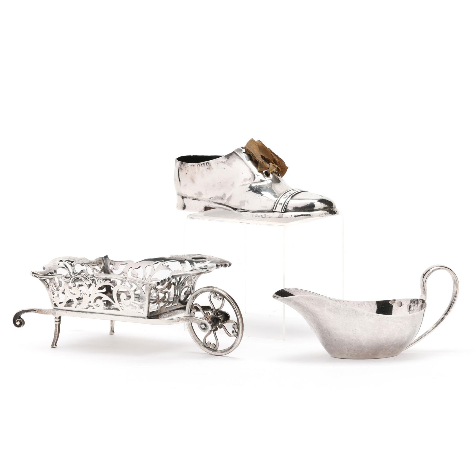 Three English Silver Accessories (1 of 7)