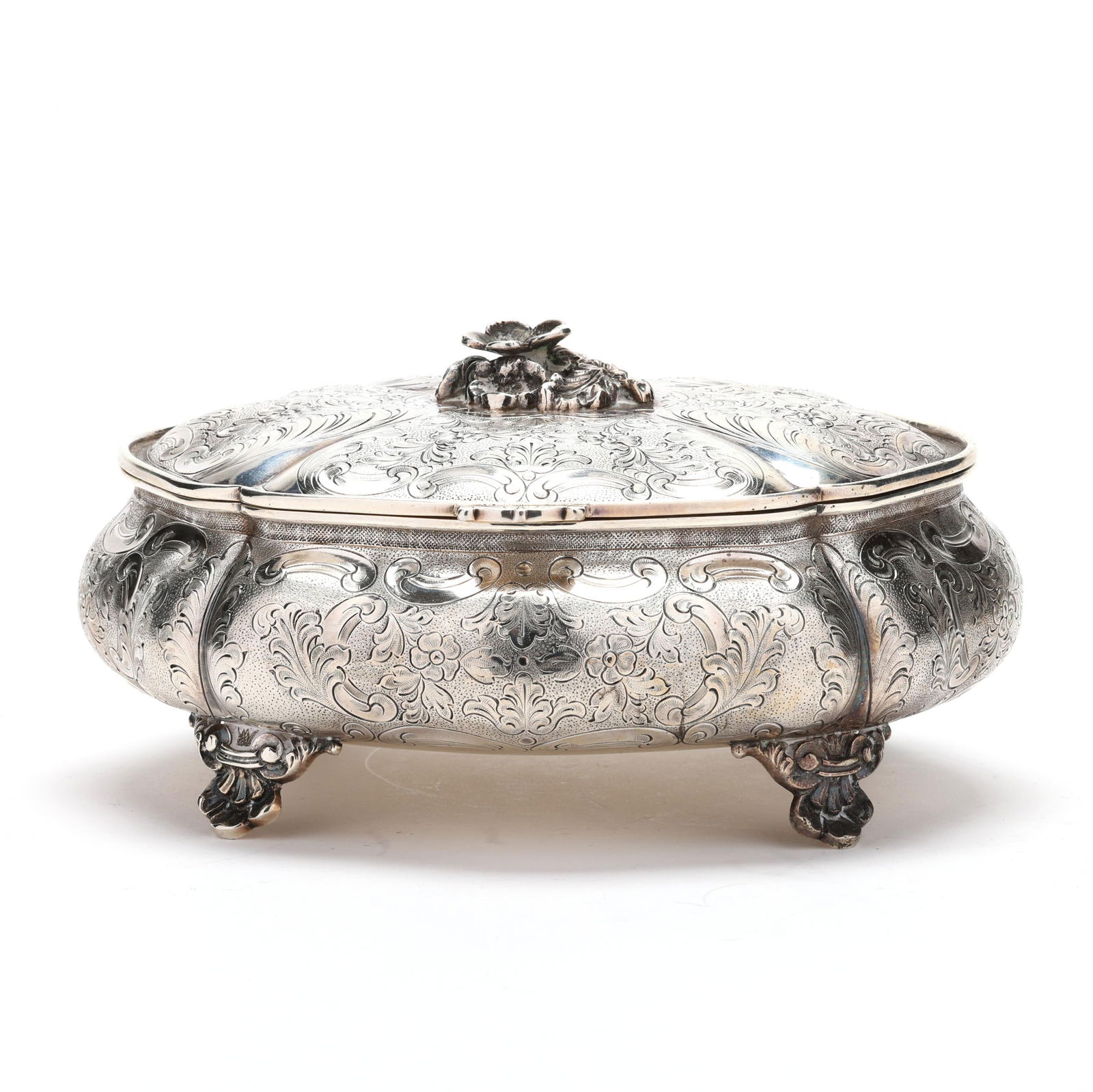 Brazilian Silver Dressing Box (1 of 6)