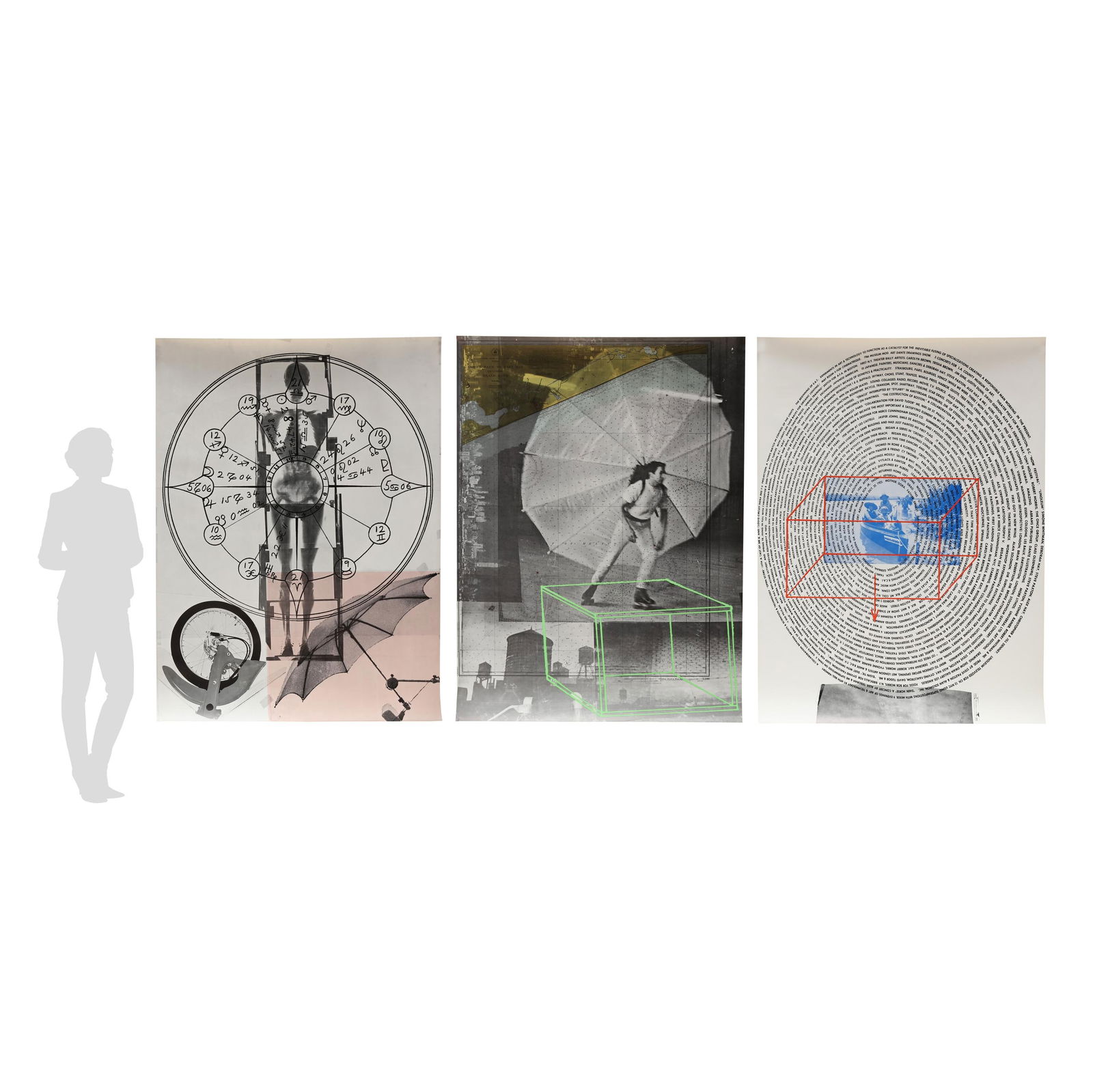 Robert Rauschenberg (American, 1925-2008),  Autobiography  (Complete Suite of Three) (1 of 8)