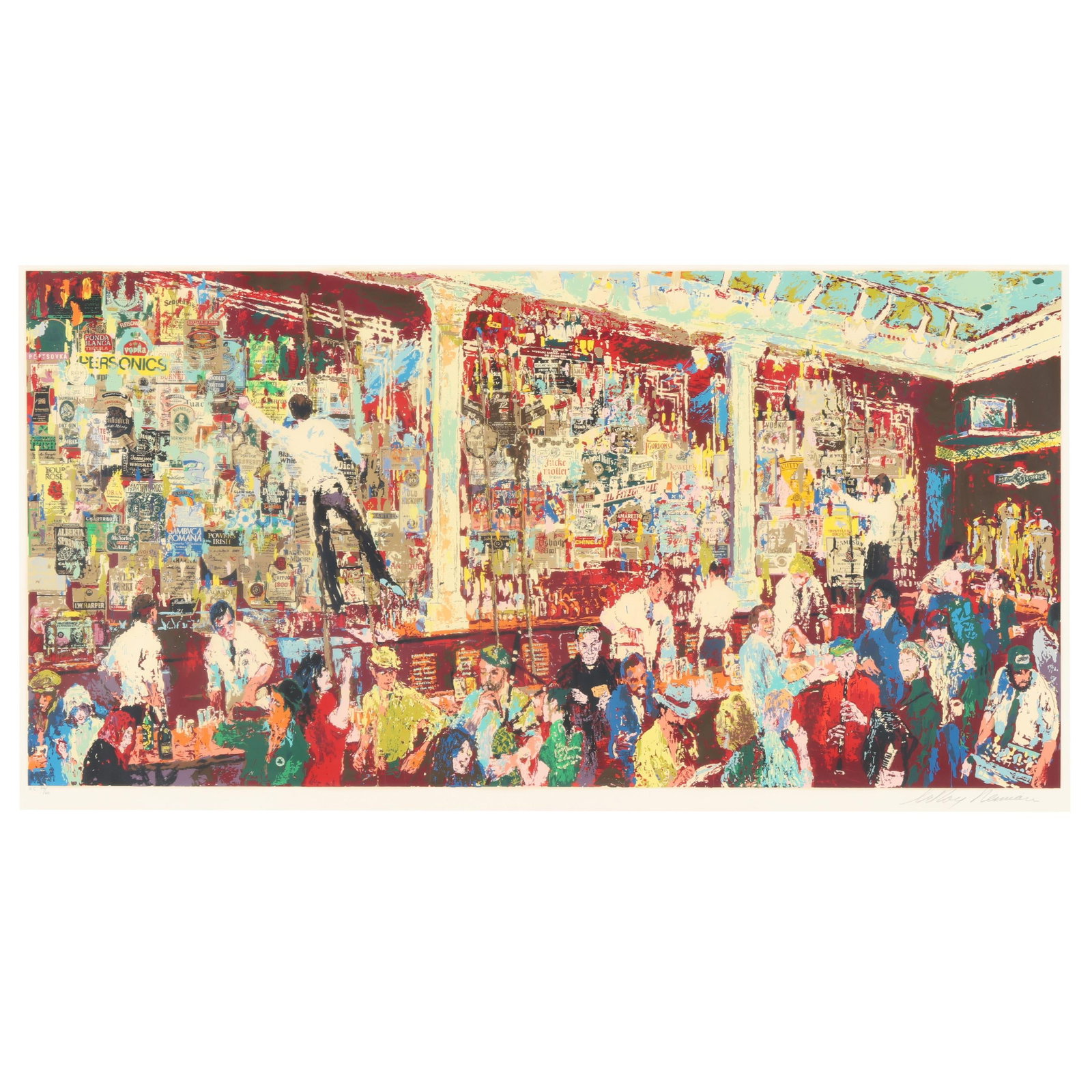 LeRoy Neiman (American, 1921-2012),  F.X. McRory's Whiskey Bar (1 of 5)