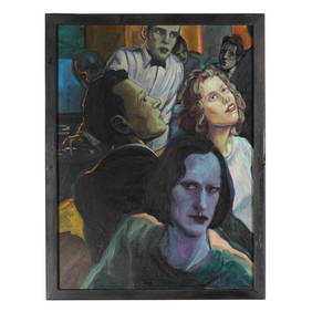 Matt Cooper (NC, b. 1960), Happy Hour (1 of 6)
