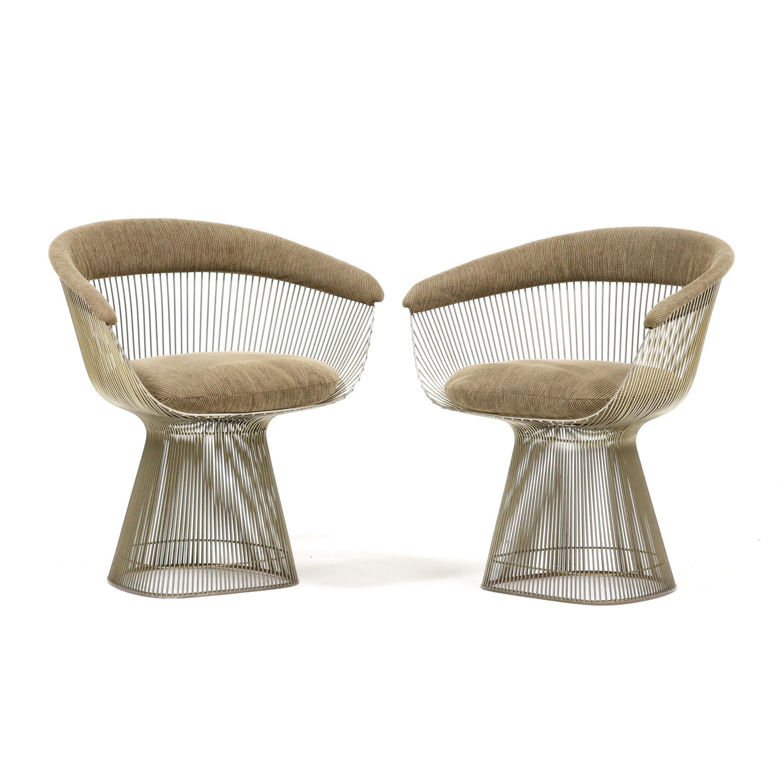 Warren Platner (American, 1919-2006), Pair of  Platner Chairs (1 of 7)