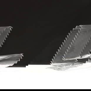 Maarten van Severen (Belgium, 1956-2005), LCP Chair: Maarten van Severen (Belgium, 1956-2005), LCP Chairlate 20th century, formed from one sheet of clear acrylic, chrome mounts, unmarked. 24 x 19 x 36 in. Additional high-resolution photos are available