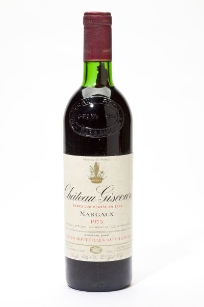 1975 Chateau Giscours: Chateau Giscours 1975 11 bottles Margaux 2bn, 4ts, 3hs, 2htms, 11lbsl Removed from a large subterranean wine cellar of an avid Buffalo, New York wine collector and wine educator.