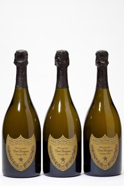 1996 Moet & Chandon, Dom Perignon: Moet & Chandon Champagne19963 bottlesDom Perignon