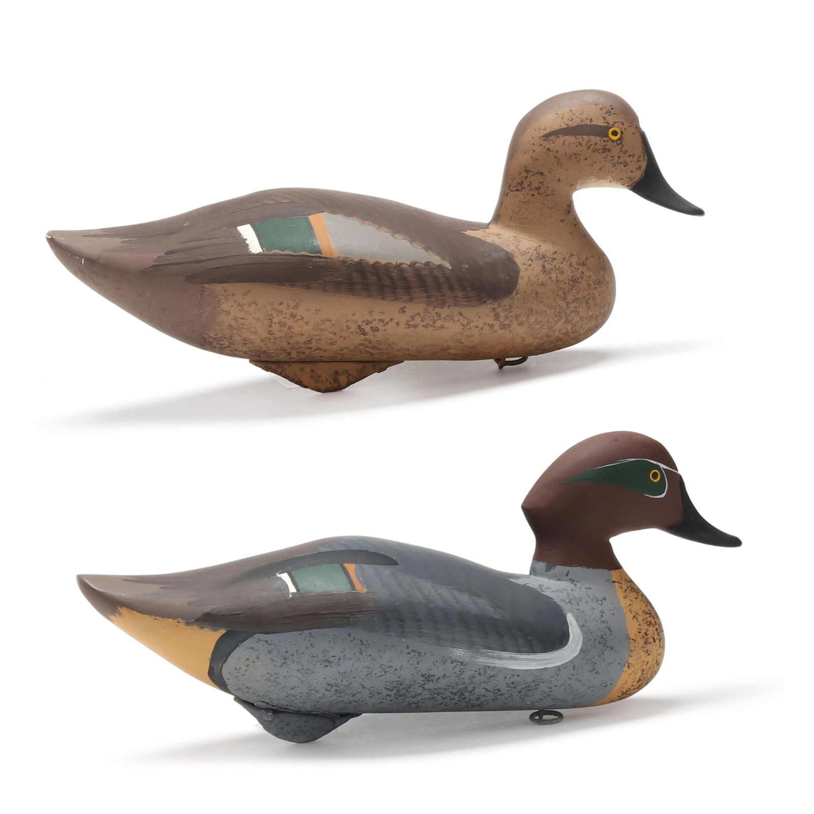 Captain Harry Jobes (MD, 1936-2019), Pair of Green Winged Teal (1 of 11)