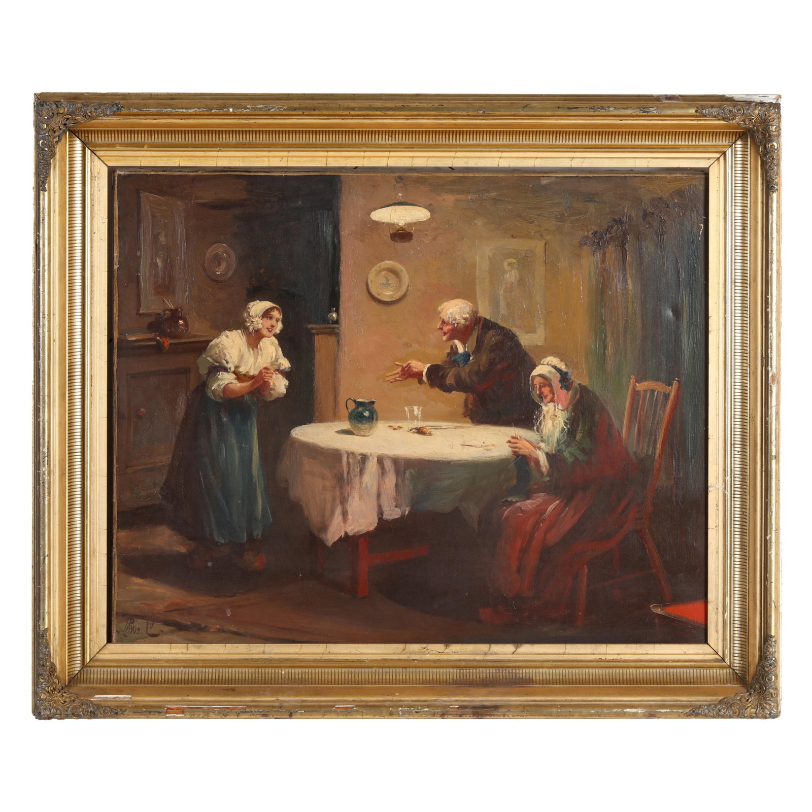 Alexander Rosell (English, 1859-1922), The Request (1 of 5)