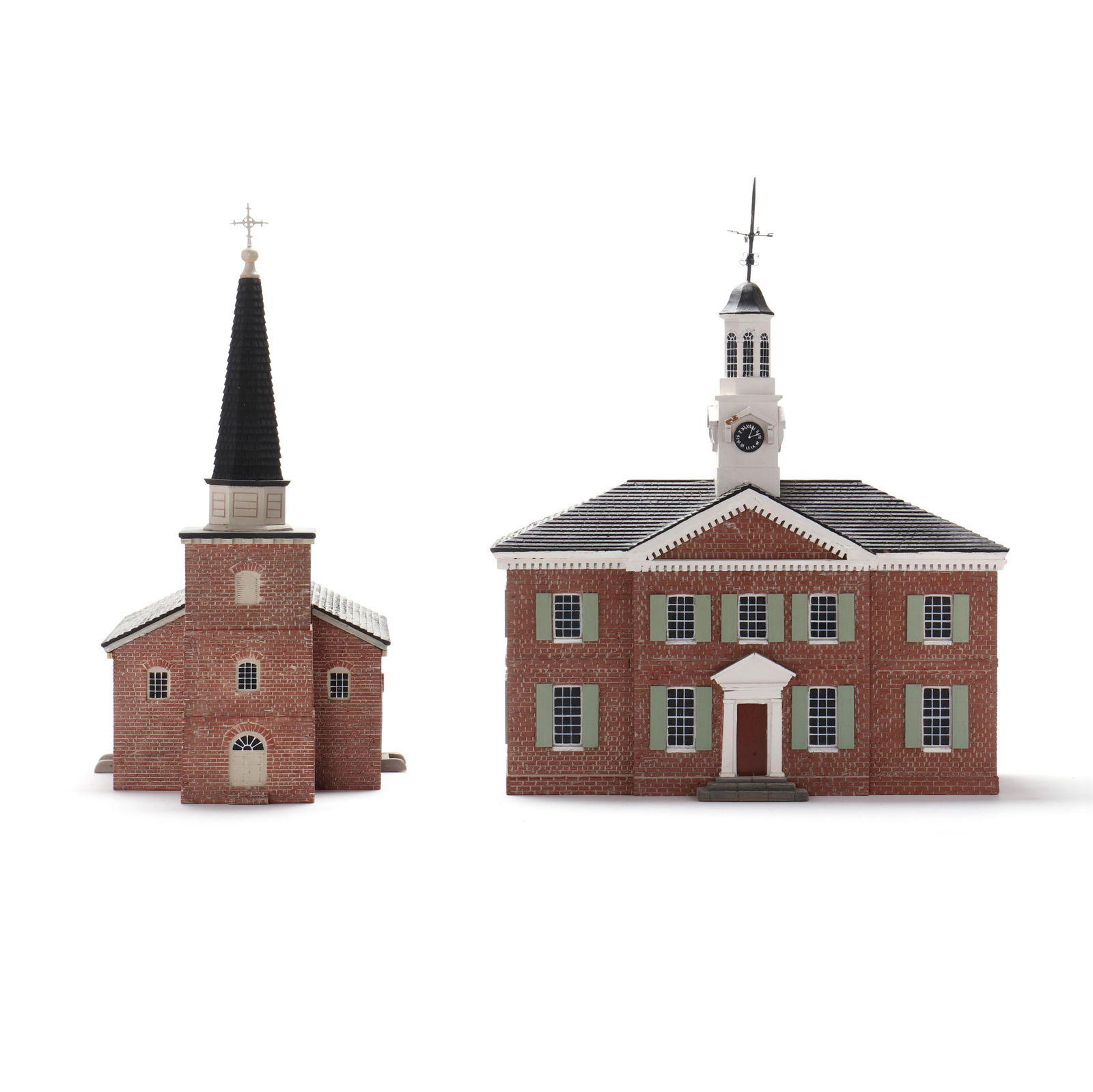 Burt Albritton (NC), Two Models of Chowan County Historic Buildings (1 of 13)