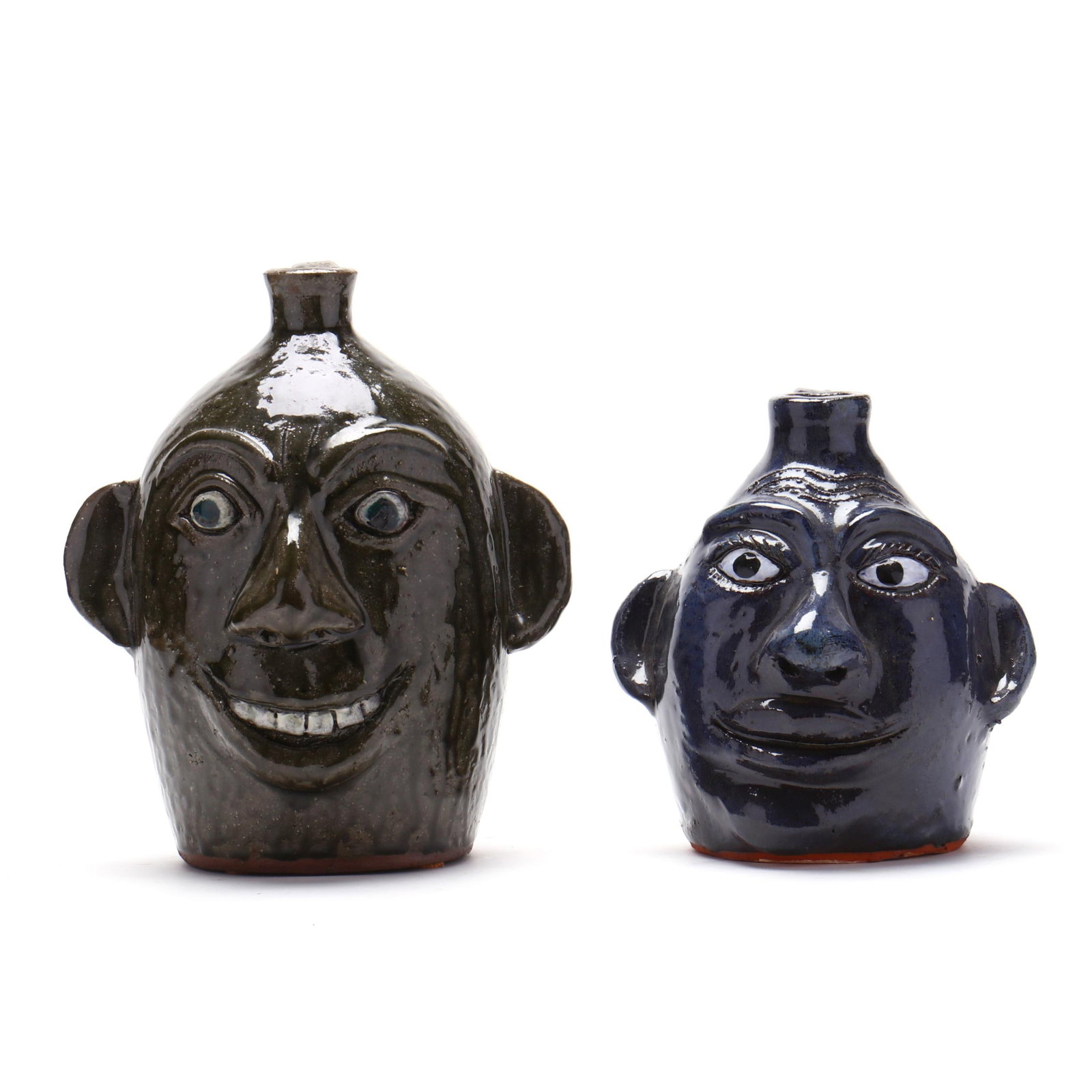 Jessie Meaders (GA), Two Face Jugs (1 of 11)