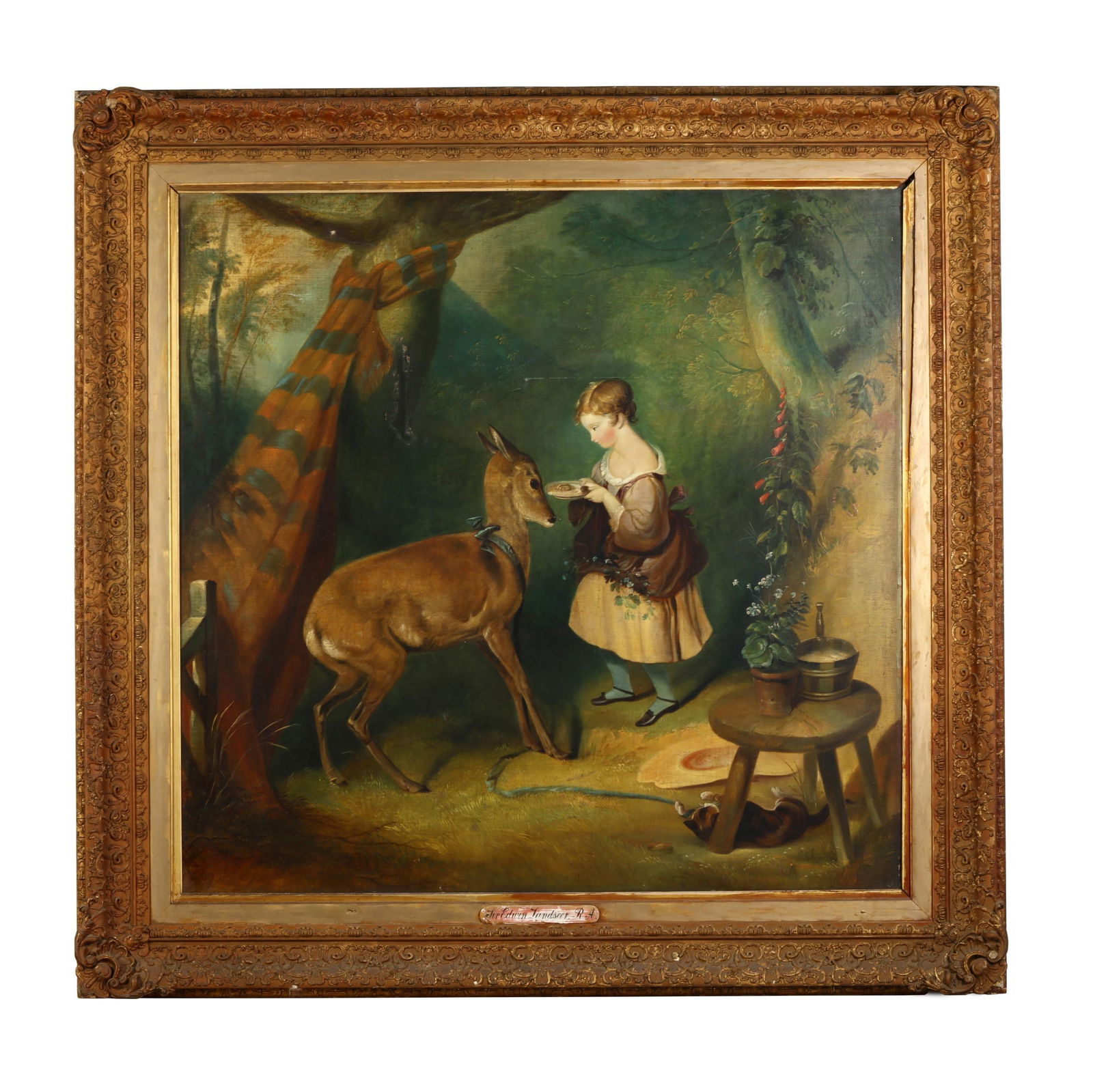 After Sir Edwin Landseer (British, 1802-1873),  The Pet Fawn (1 of 11)