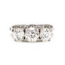 Platinum Three Stone Diamond Ring