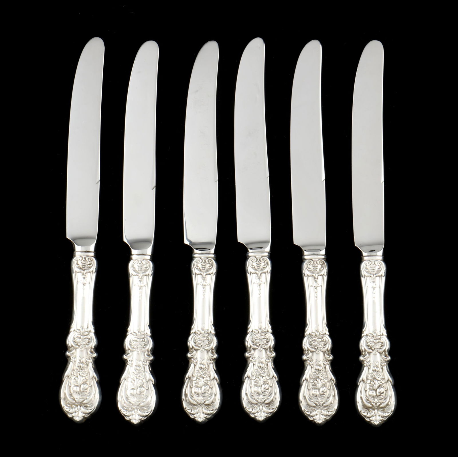 Set of Six Reed & Barton  Francis I  Sterling Silver Knives (1 of 3)
