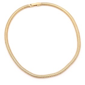 Gold Snake Chain Necklace