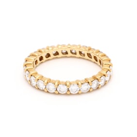 Gold and Diamond Eternity Band, Suna Brothers