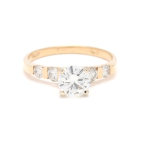 Gold and Diamond Ring