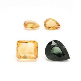 Four Loose Colored Stones