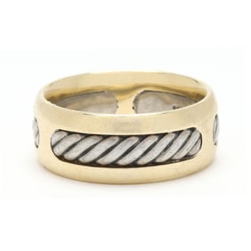 Gent's Gold and Sterling Silver Cable Band, David Yurman