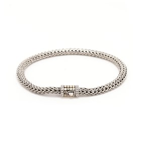 Silver and Gold Icon Dot Bracelet, John Hardy