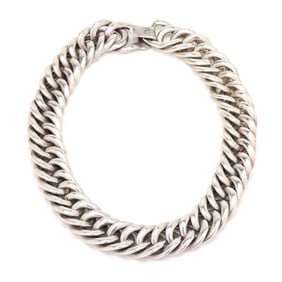 Heavy Silver Link Necklace, William Spratling