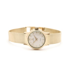 Vintage Gold-Filled Lady's Watch by Omega for Türler with a Gold Bracelet Band