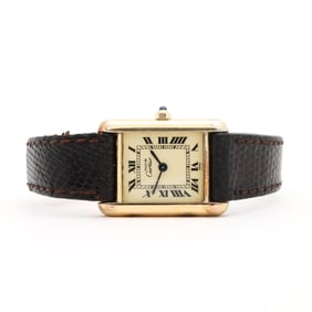 Vermeil Tank must de Cartier Watch, Cartier