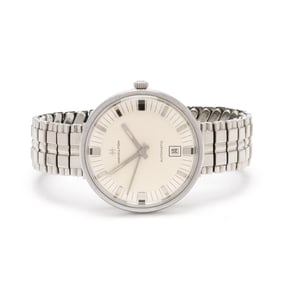 Gent's Stainless Steel Dateline UFO Watch, Hamilton