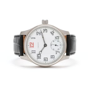 Classic Stainless Steel Marriage Watch, Crown Watch Co. / New York Standard Watch Co.