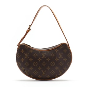 Brown Canvas Croissant Handbag, Louis Vuitton