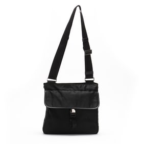 Black Nylon Crossbody Bag, Prada
