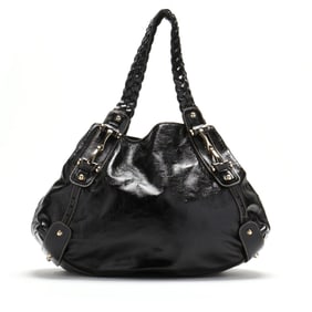 Black Leather Pelham Handbag, Gucci