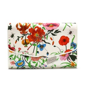 Vintage Floral Print Clutch, Gucci