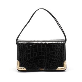 Alligator Leather Handbag, Judith Leiber