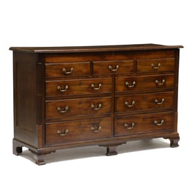 George III Mahogany Mule Chest of Drawers