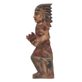 Vintage Cigar Store Indian Cutout