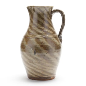 Burlon Craig (Vale, NC, 1914-2002), Large Swirlware Pitcher