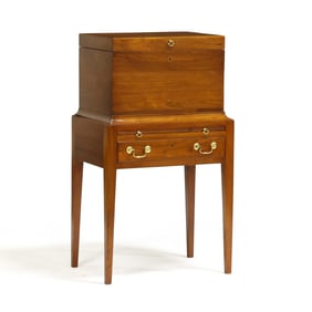 Pug Moore, Federal Style Walnut Cellarette