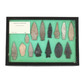 Collection of Fourteen Texas Points