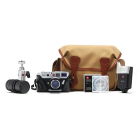 Leica M8 Camera with Accessories and Travel Bag