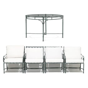 Brown Jordan, Florentine , Table and Four Chairs