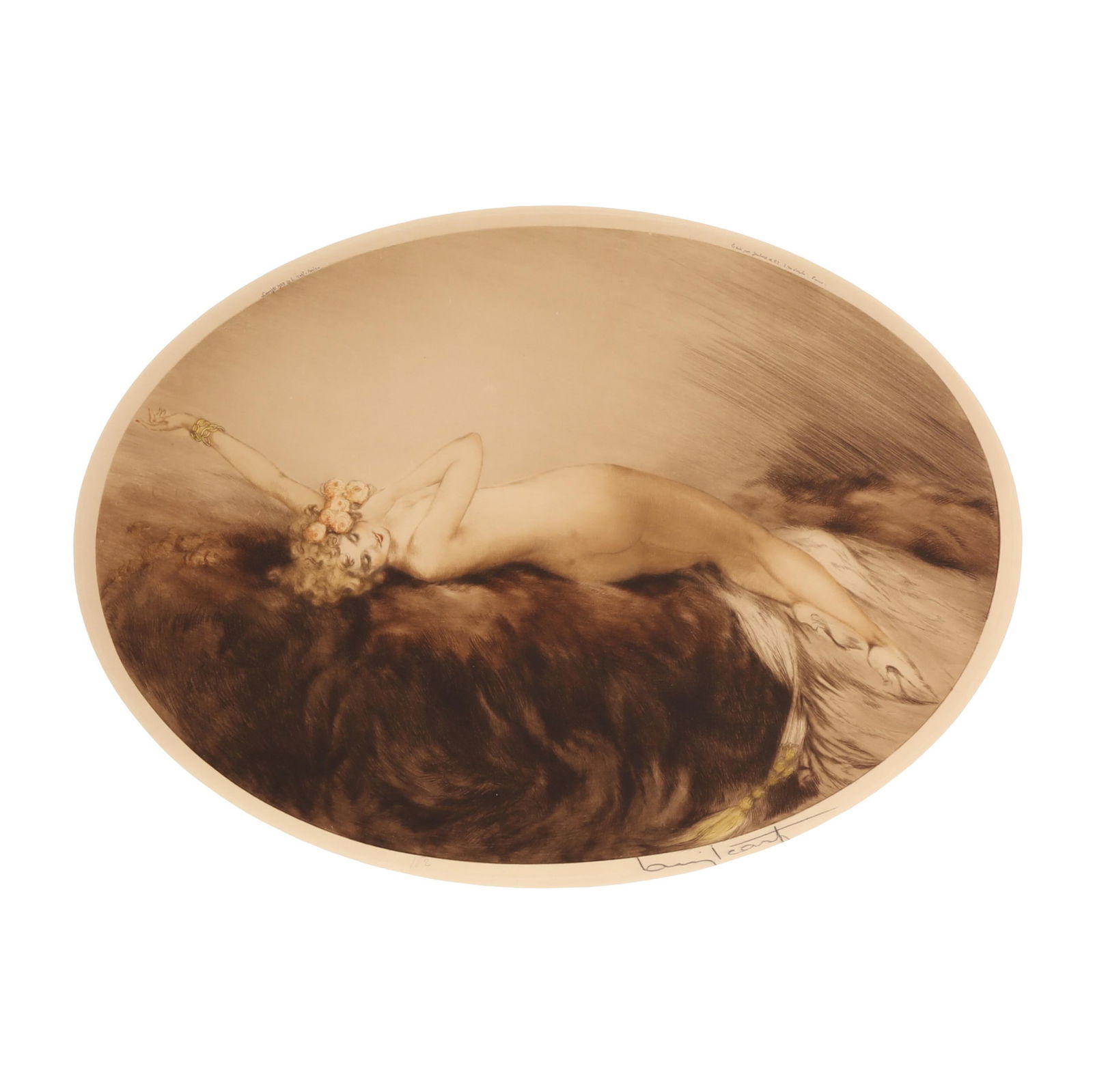 Louis Icart (French, 1888-1950),  Venus (1 of 8)