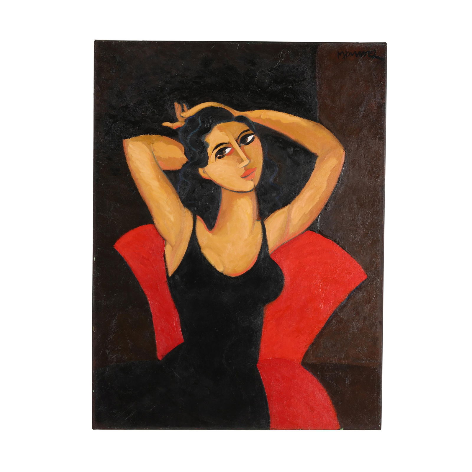 Marshall Hammel (NC),  The Red Chair (1 of 7)