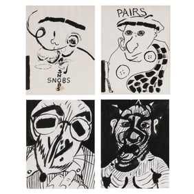 Four Works from the by RE:QUEST Exhibition, Clic Gallery, New York