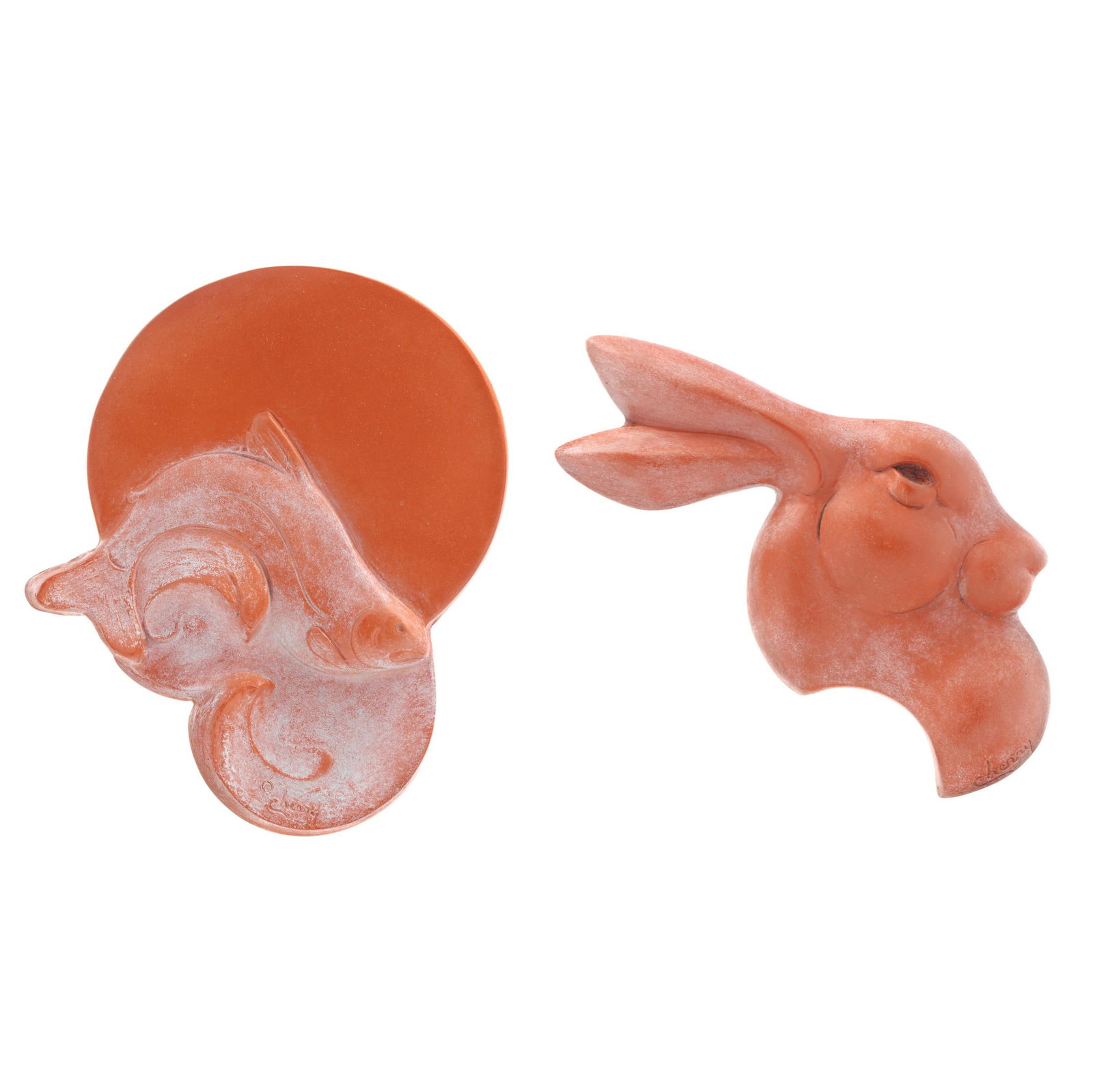 Tim Cherry (Canada, b. 1965), Two Pieces of Ceramic Wall Art (1 of 8)