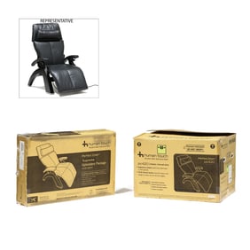 Human Touch, The Perfect Chair Leather Recliner (New-in-Box)