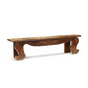 A Southeast Asian Large Carved Low Table