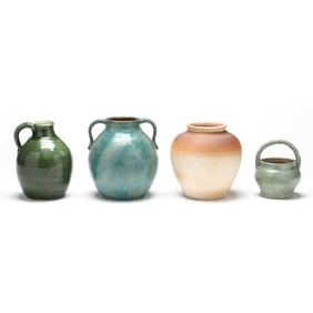 Pisgah Forest Pottery (Arden, NC), Four Pottery Vessels