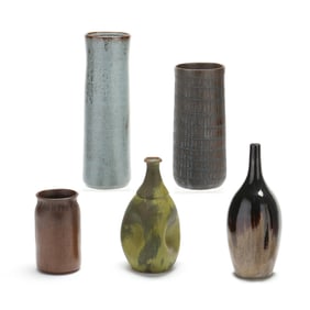 A.R. Cole Pottery (Sanford, NC), Five Vessels
