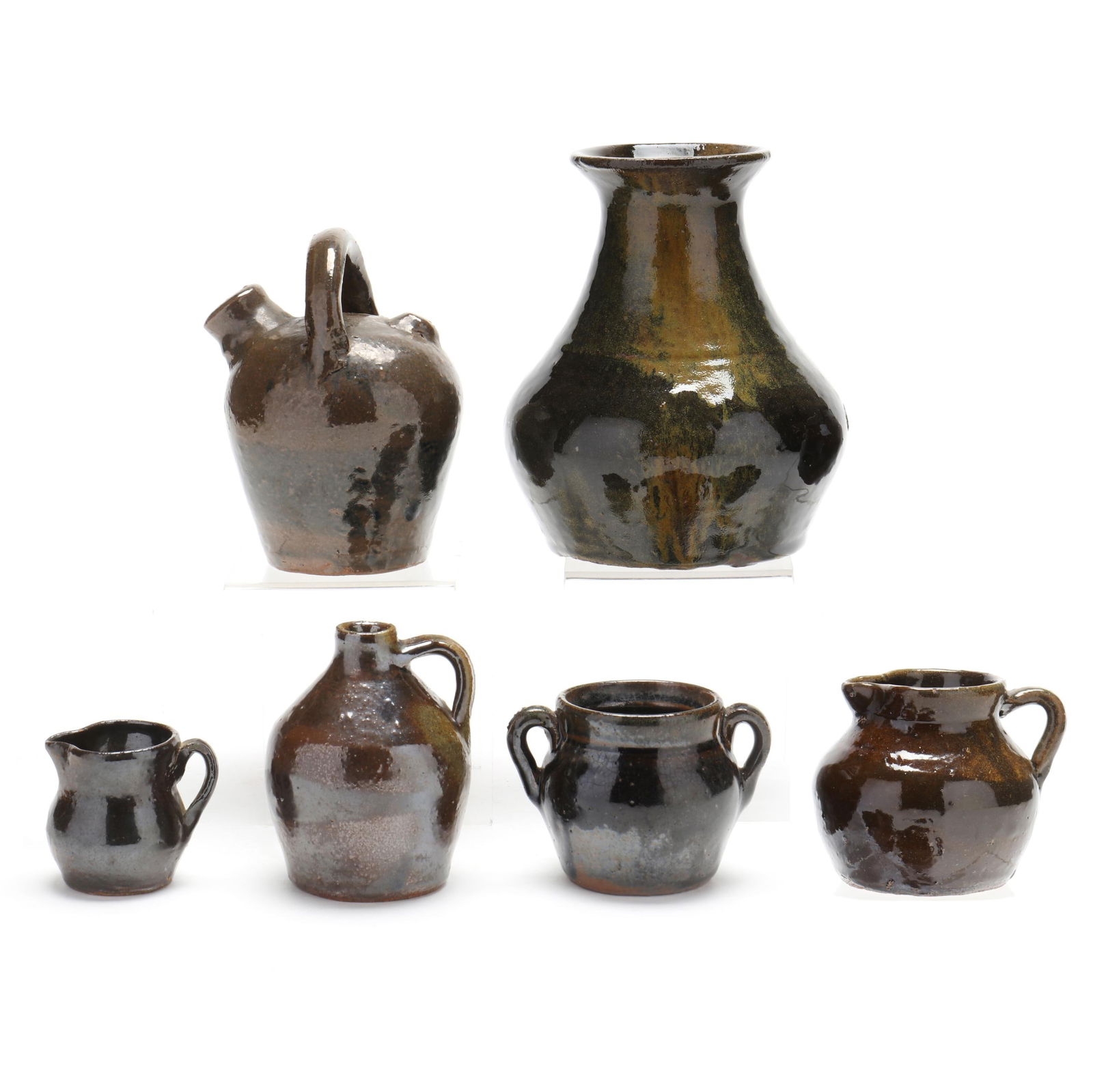 Penland's Pottery (Candler, NC), Six Vessels (1 of 8)