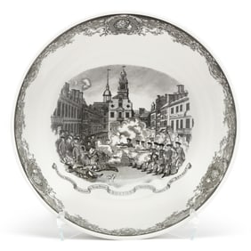 "THE BOSTON BOWL" by Shreve, Crump & Low and Wedgwood